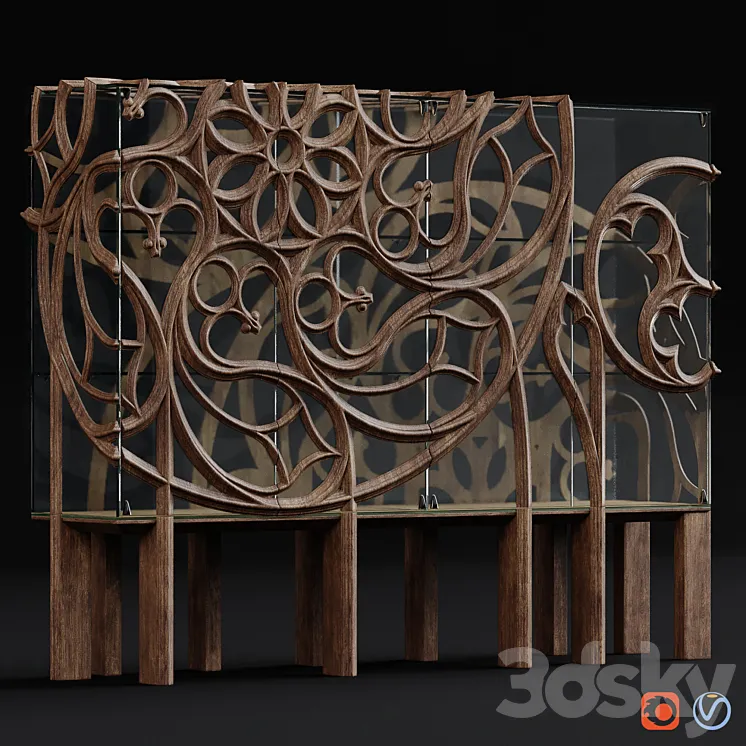 6510-Gothik A 3D Model Free Download