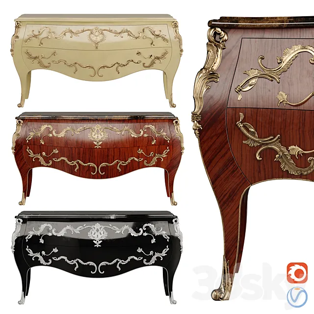 6706 – P_Commode 3D Model 6706 – P_Commode 3D Model