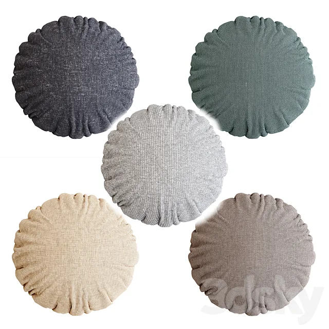 6K Fabric Set 1 3D Model