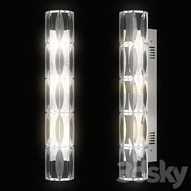 722620 Limpio Lightstar Sconce 3D Model