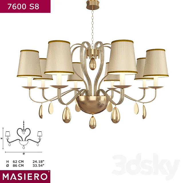 7600 S8 Masiero 3D Model 7600 S8 Masiero 3D Model