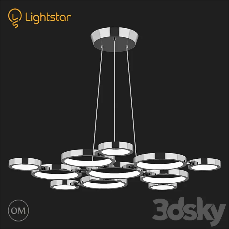 763010 UNITARIO Lightstar 3D Model 763010 UNITARIO Lightstar 3D Model