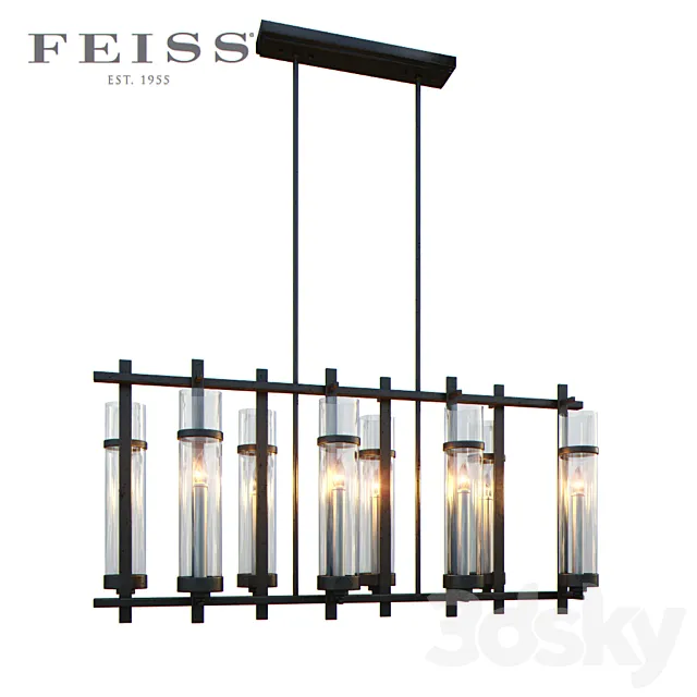 8 – Light Island Chandelier 3D Model 8 – Light Island Chandelier 3D Model