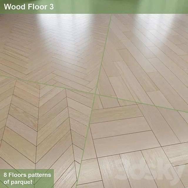 8 parquet layout options # 2 | Oak “Winter’s Tale” 3DModel 8 parquet layout options # 2 | Oak “Winter’s Tale” 3DModel