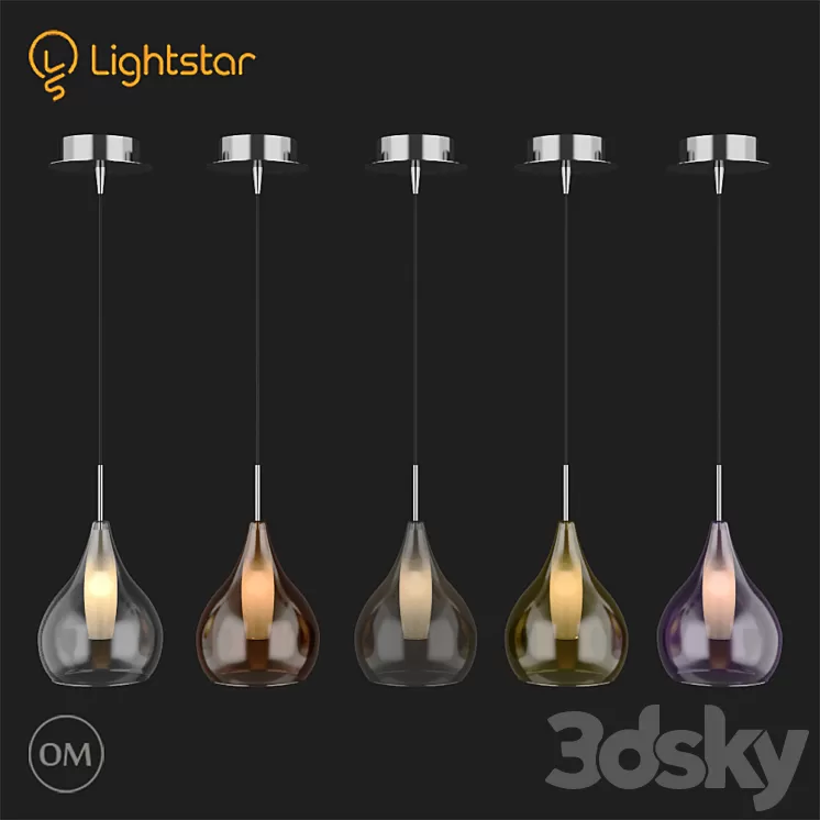 80303x PENTOLA Lightstar 3D Model 80303x PENTOLA Lightstar 3D Model