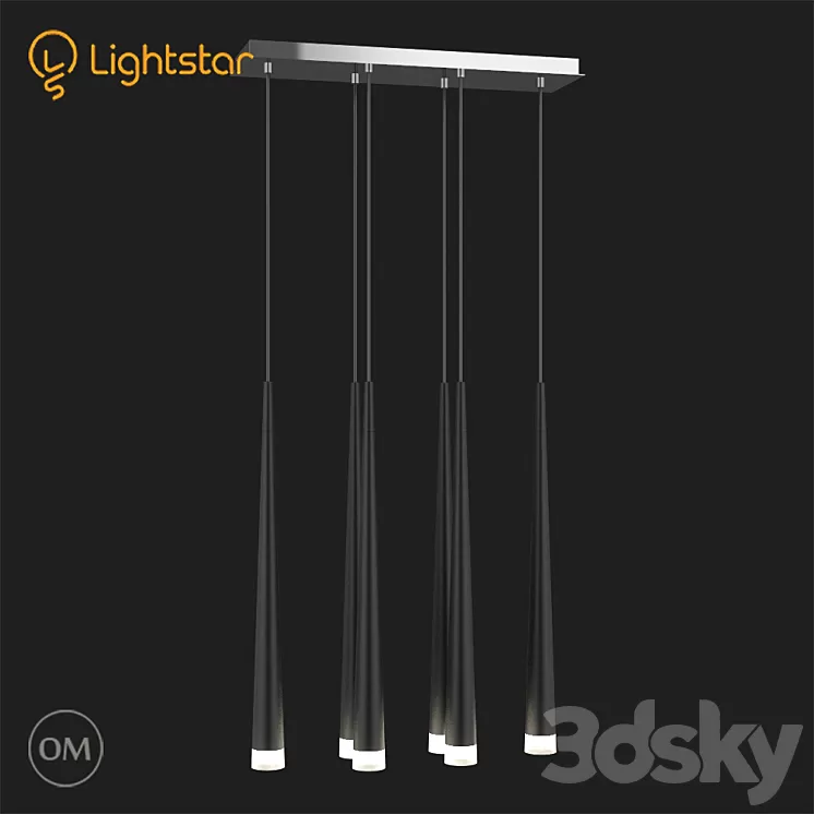 80706x PUNTO Lightstar 3D Model 80706x PUNTO Lightstar 3D Model