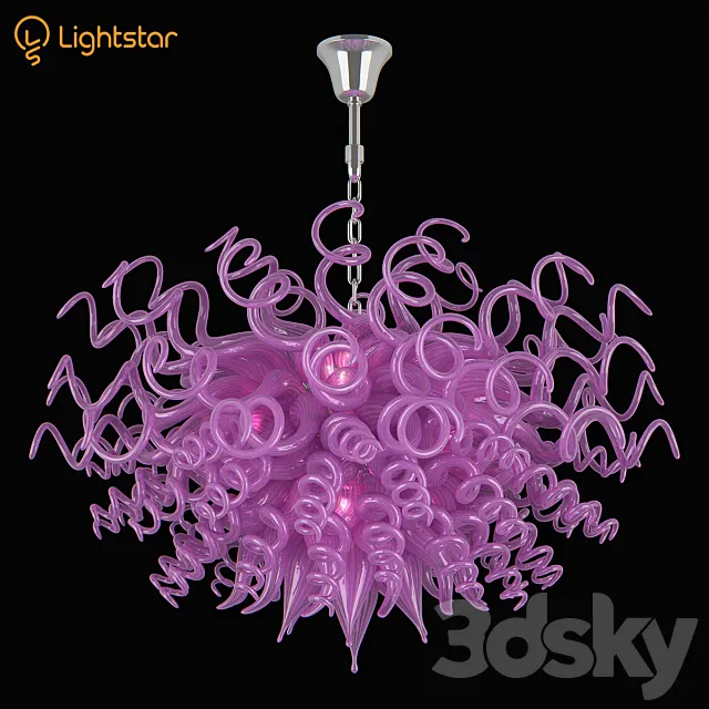 890040_Artglass_Lightstar 3D Model 890040_Artglass_Lightstar 3D Model