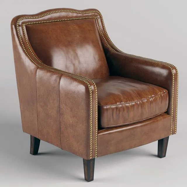 973 Club Chair 3D Model