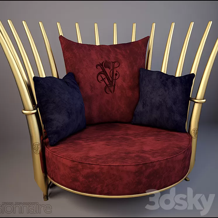 A Chair 3D Model