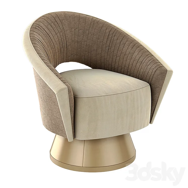 A COM-PLEAT CARACOLE Chair 3D Model Free Download