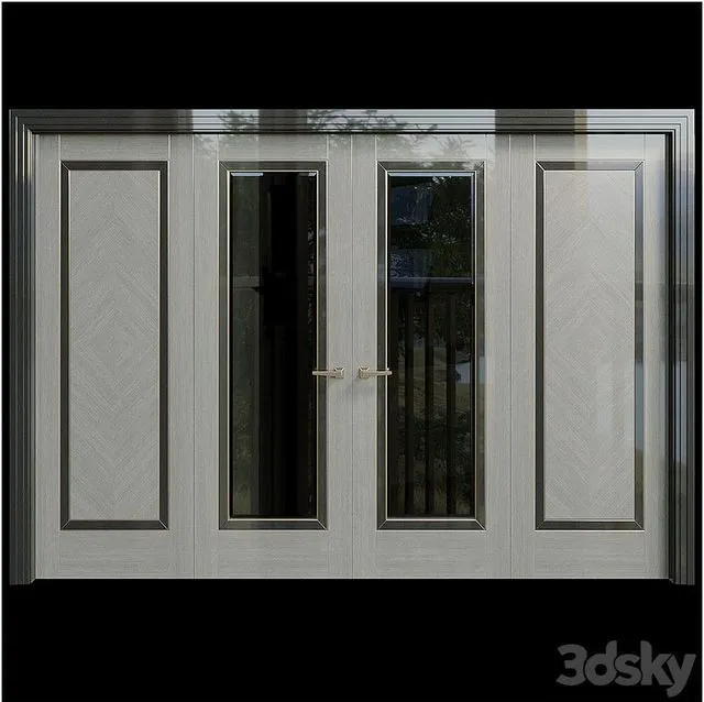 A door 3D Model A door 3D Model