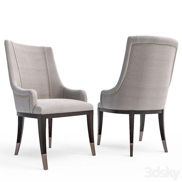 A la carte dining chairs 3D Model A la carte dining chairs 3D Model