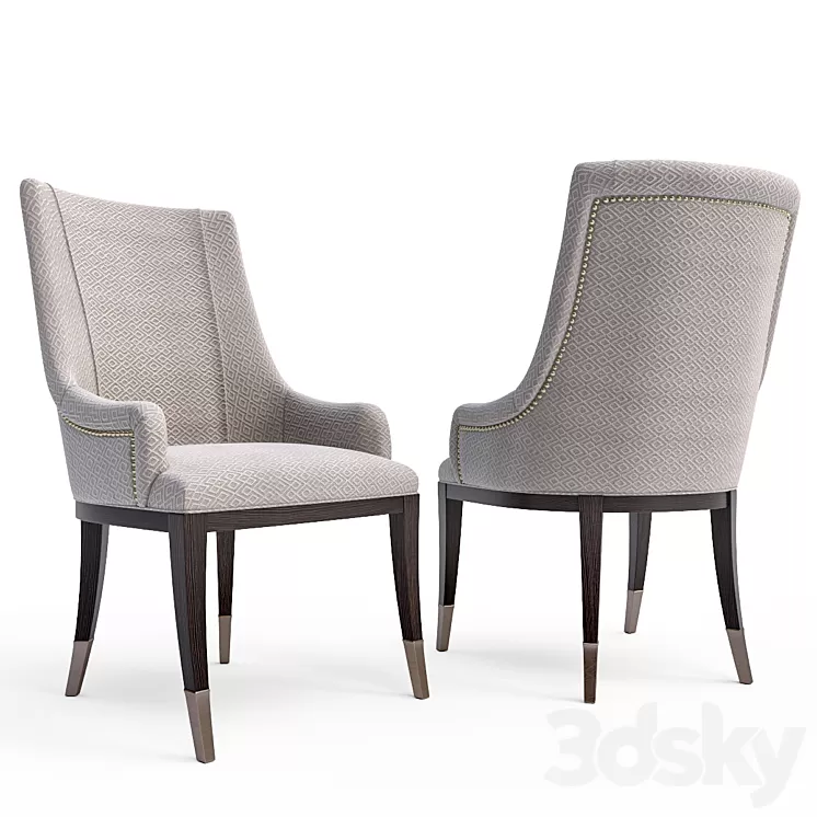 A la carte dining chairs 3D Model A la carte dining chairs 3D Model