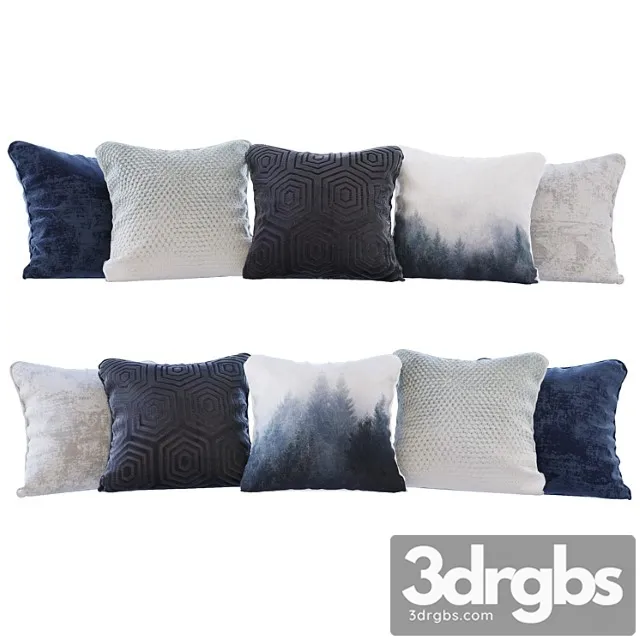 A set of blue forest blue forest you 3D Model Download A set of blue forest blue forest you 3D Model Download