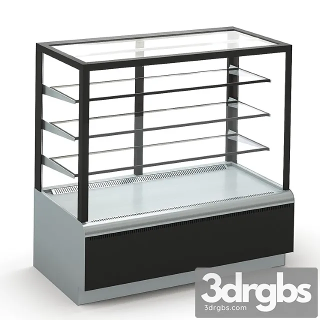 A set of confectionery showcases carboma 3D Model Download