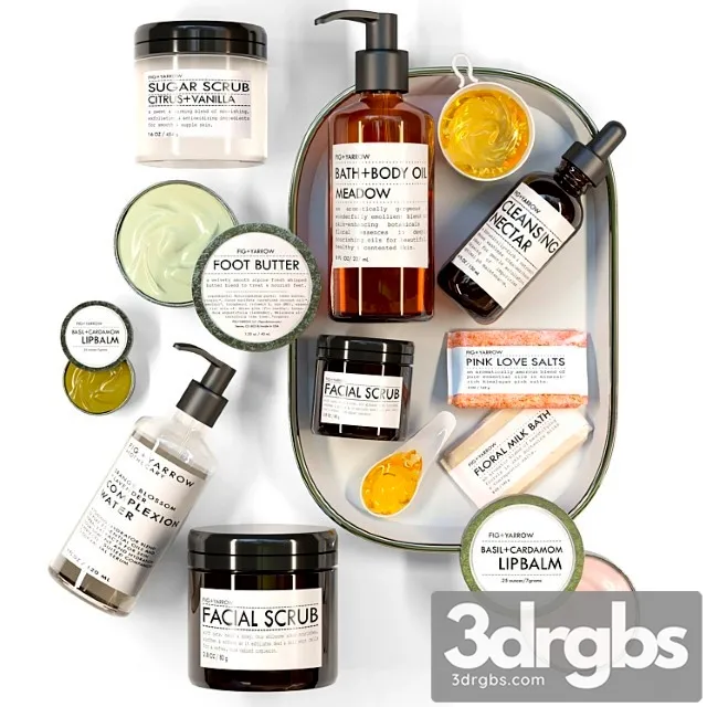 A set of cosmetics for the bathroom or beauty salon. bathroom accessories A set of cosmetics for the bathroom or beauty salon. bathroom accessories