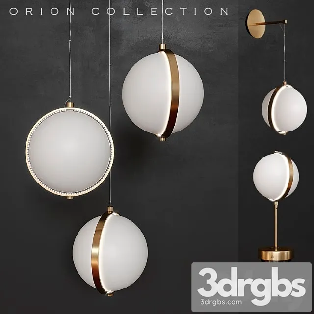 A set of lamps by baroncelli Collection orion 3D Model Download A set of lamps by baroncelli Collection orion 3D Model Download