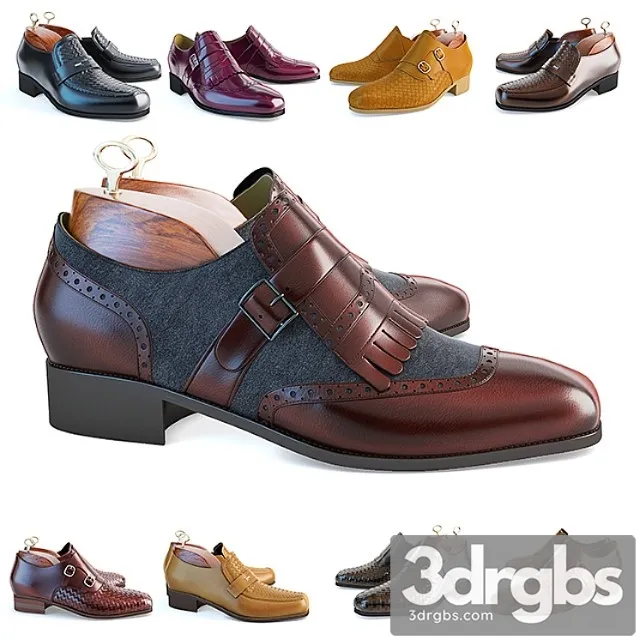 A set of men& 3D Model Download