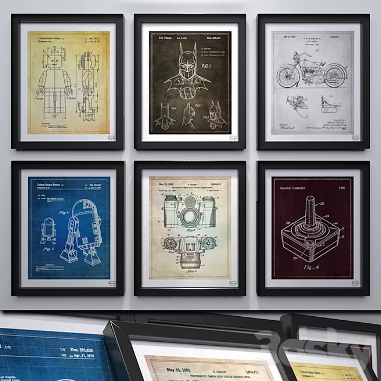 A set of pictures_02 3D Model