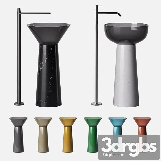 A Set Of Sinks and Faucets Antonio Lupi Albume 3D Model Download A Set Of Sinks and Faucets Antonio Lupi Albume 3D Model Download