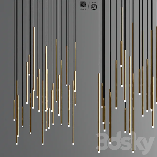 A tube nano light 3D Model