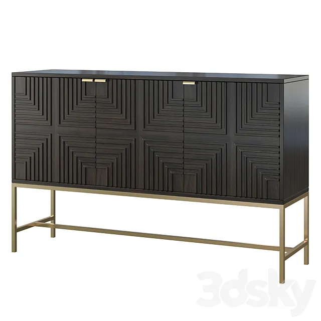 A4000316 Chest of drawers interior Elinmore 3D Model