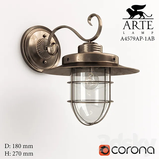 A4579AP-1AB ARTE LAMP 3DModel