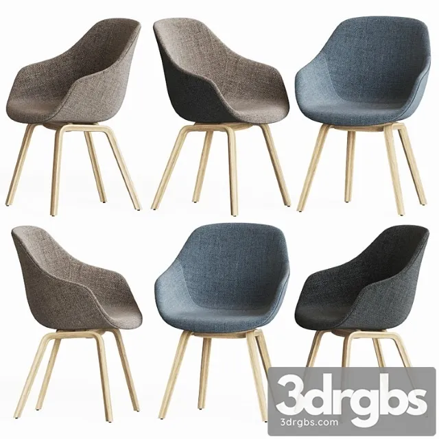 Aac 123 Chair Hay 3D Model Download