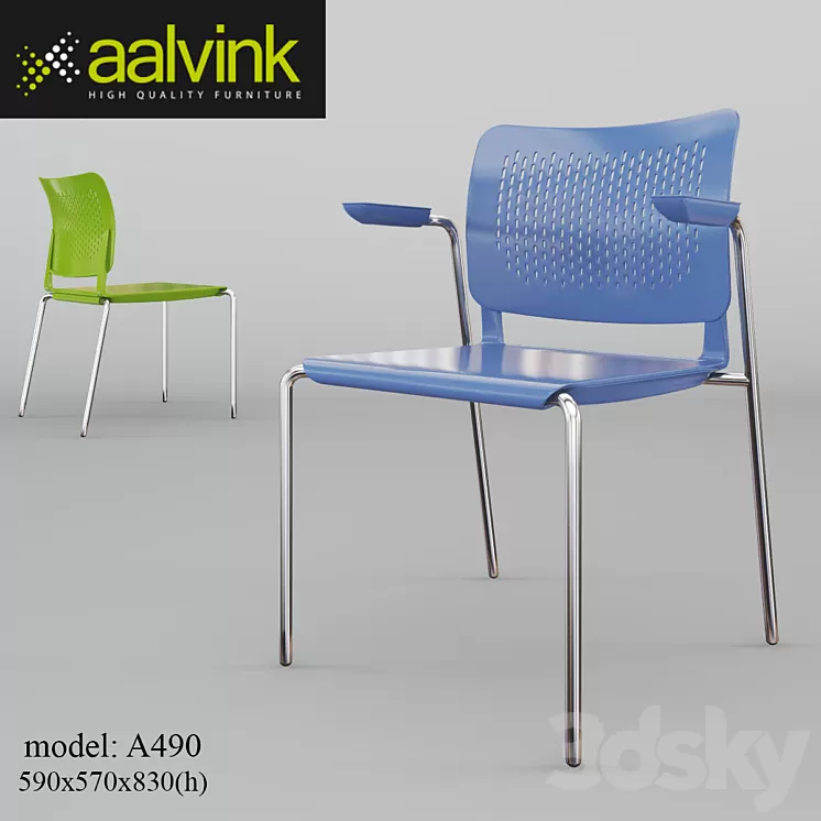 Aalvink Furniture – 490 3D Model