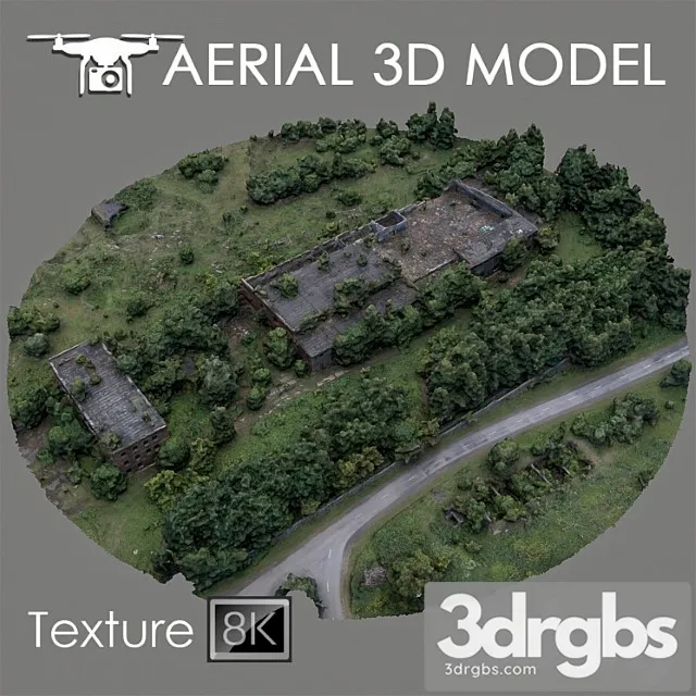 Abandoned Building 3D Model Download