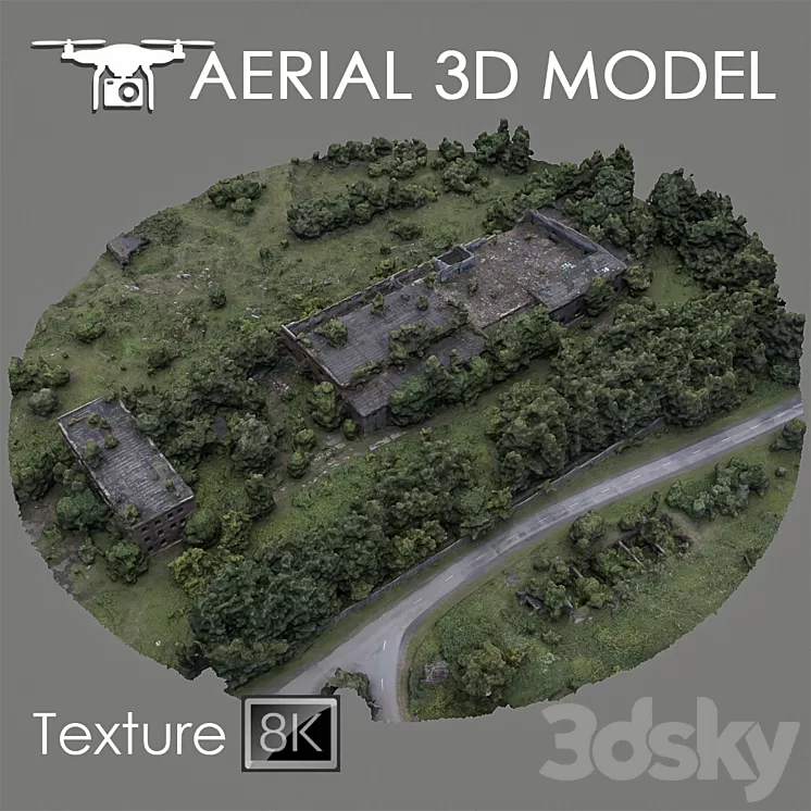 Abandoned building 3D Model