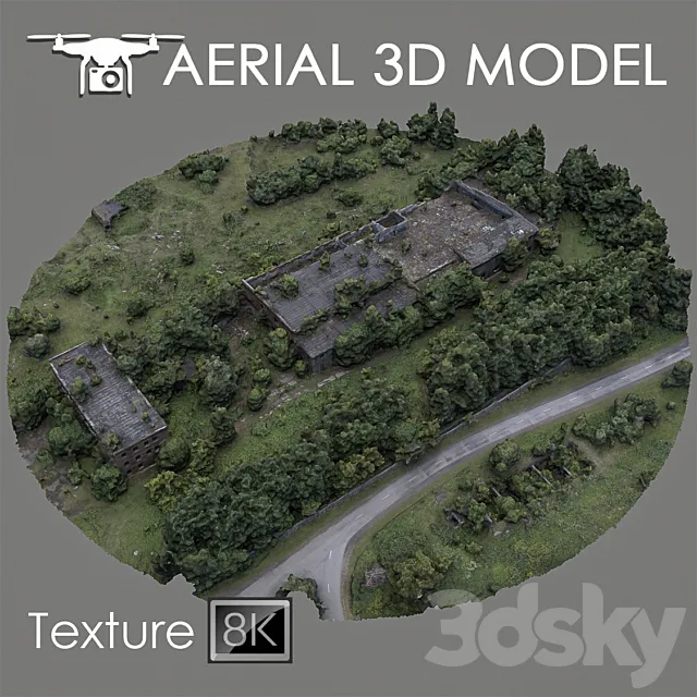 Abandoned building 3DModel Abandoned building 3DModel