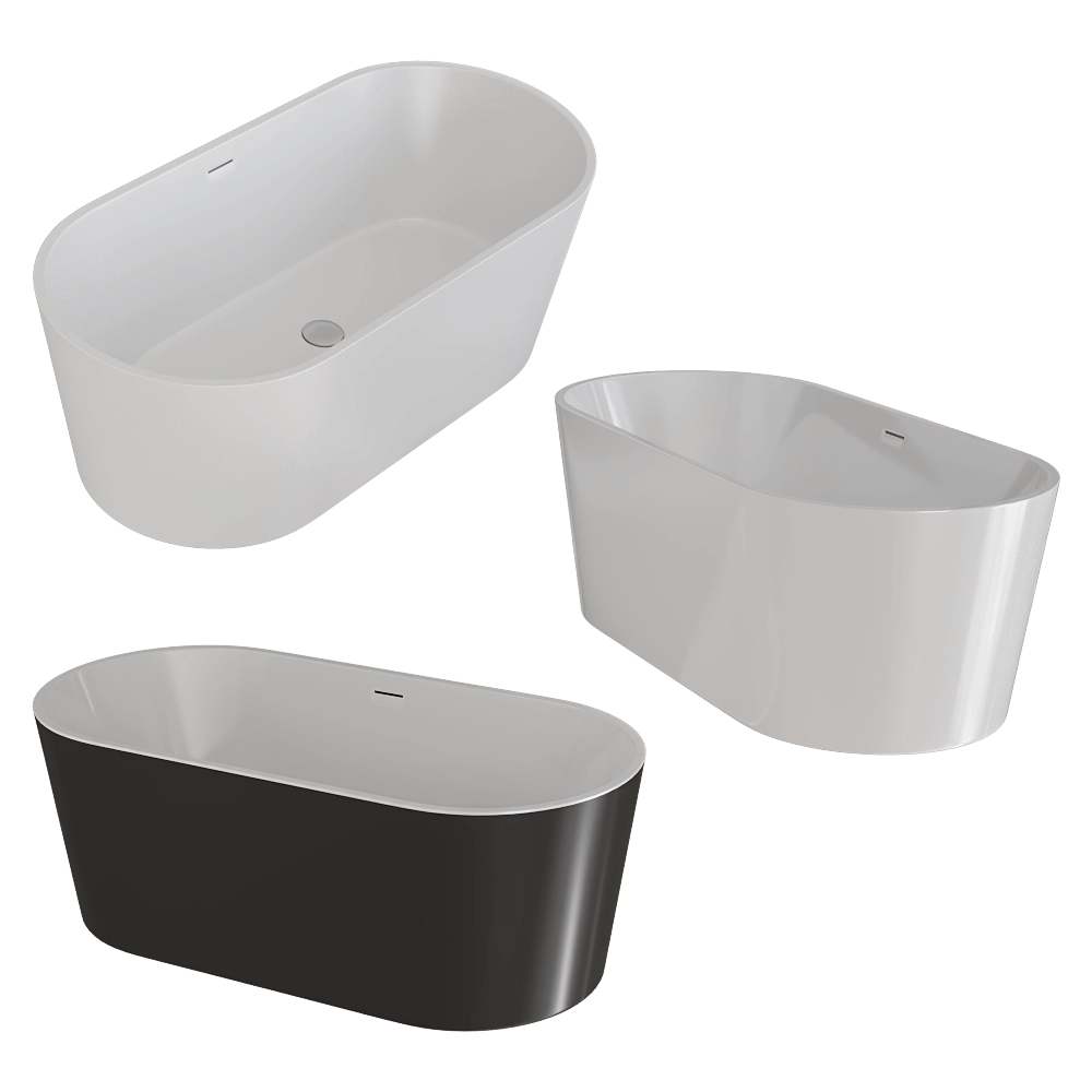 ABBER – Bathtub AB9209 3D Model