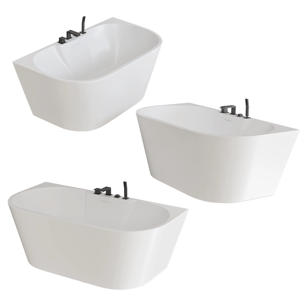 ABBER – Bathtub AB9299 3D Model