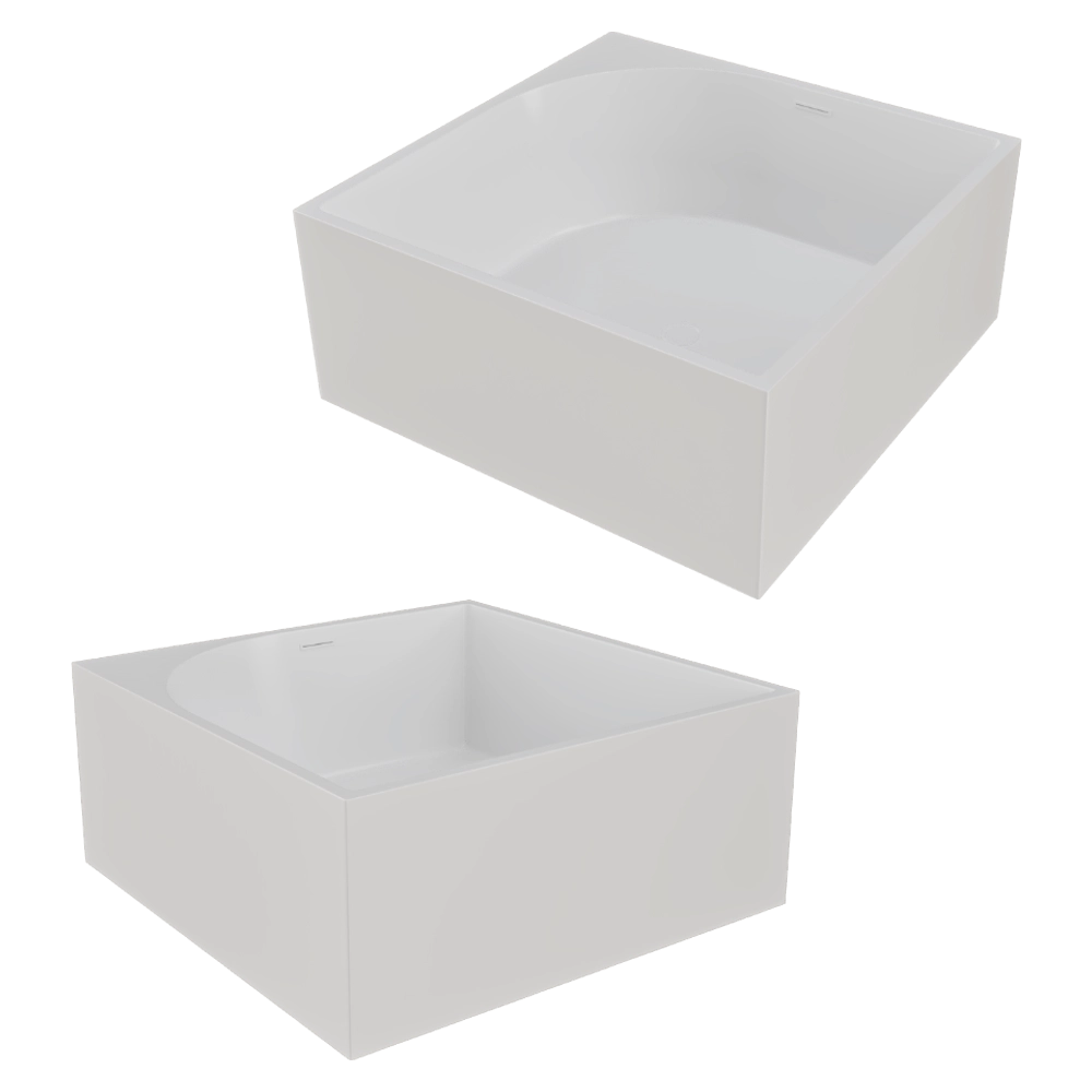 ABBER – Bathtub AB9337 3D Model