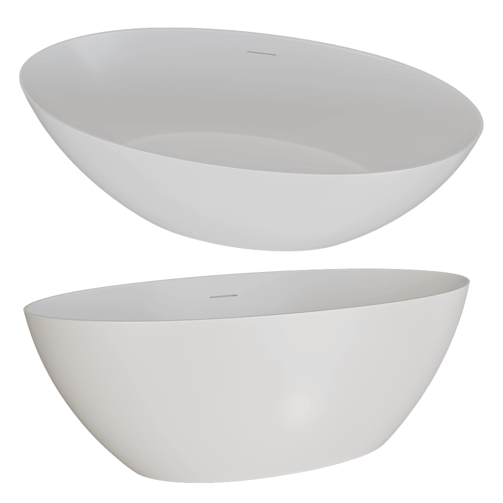 ABBER – Bathtub AB9374 3D Model
