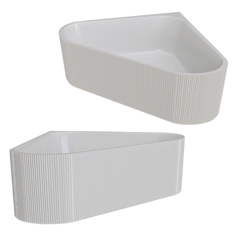 ABBER – Bathtub AB9446MW 3D Model