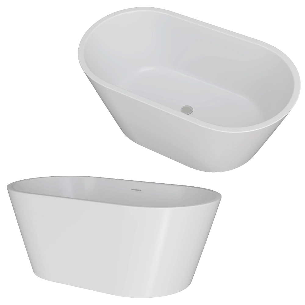 ABBER – Bathtub ABBER AB9203 3D Model