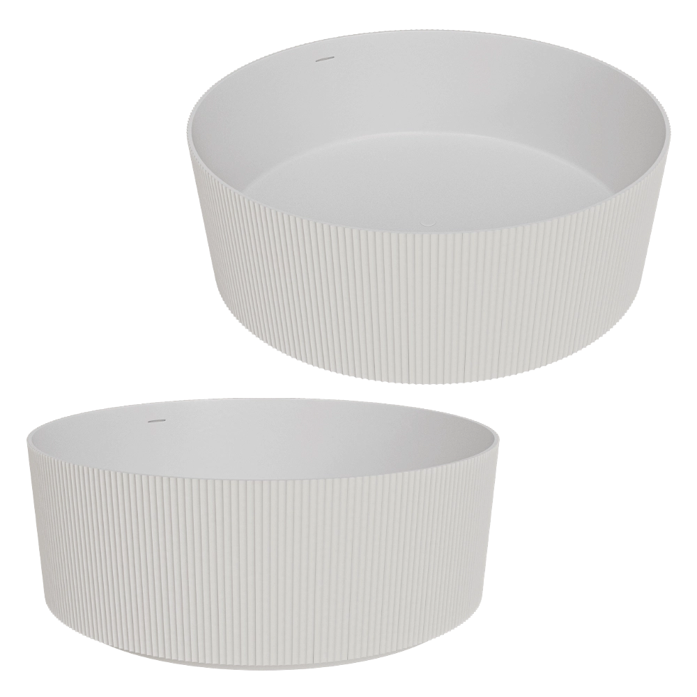 ABBER – Bathtub AS9663 Violett 3D Model