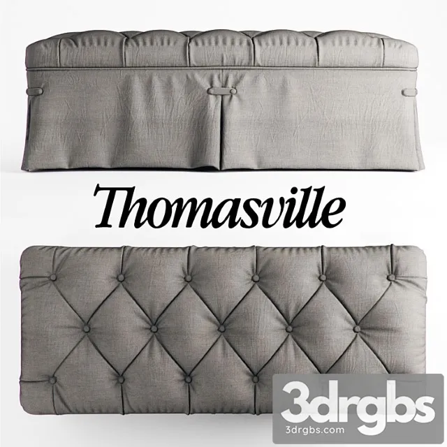 Abbie Storage Bench 3D Model Download