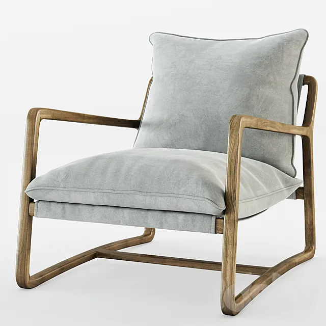 Abbott Ace Chair 3D Model Abbott Ace Chair 3D Model