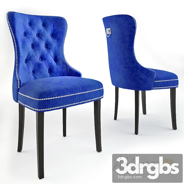 Abbyson living versailles dining chair 2 3D Model Download