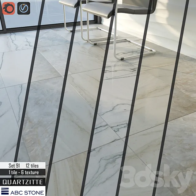 ABC stone Set 91 3DModel ABC stone Set 91 3DModel