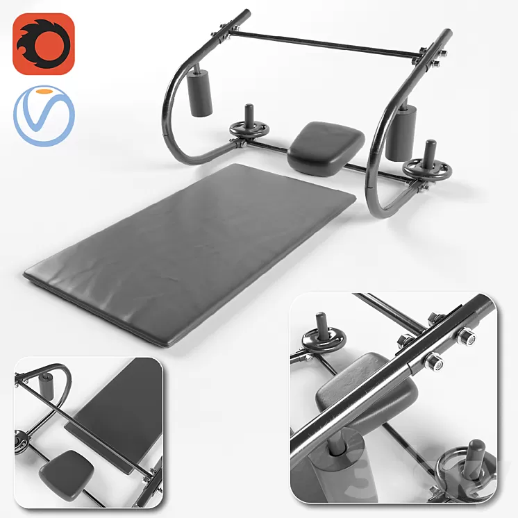 Abdominal Appliance 3D Model