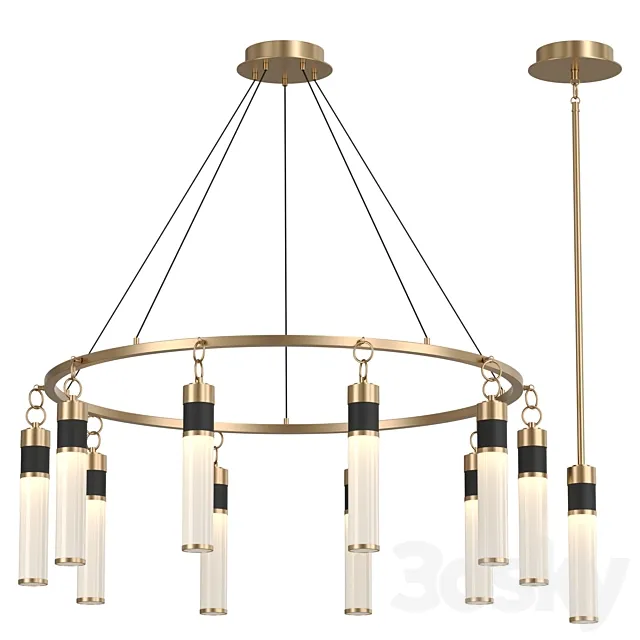 ABEL LED CHANDELIER 3D Model