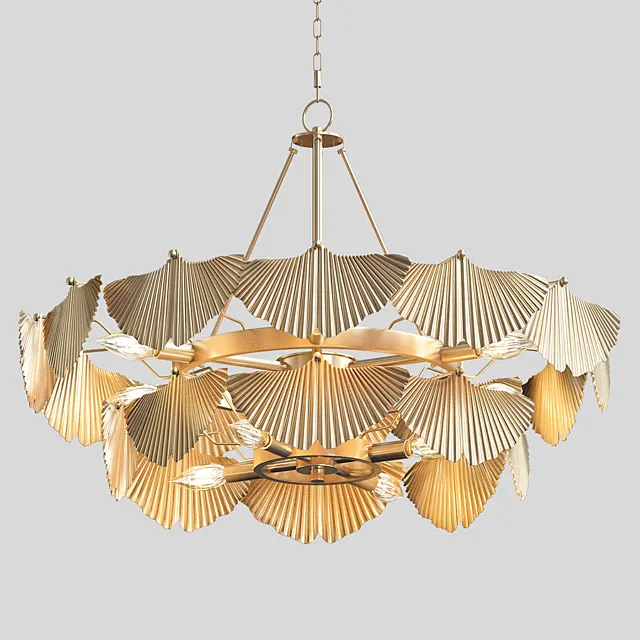 Aberdeen 9-Light Chandelier 3D Model