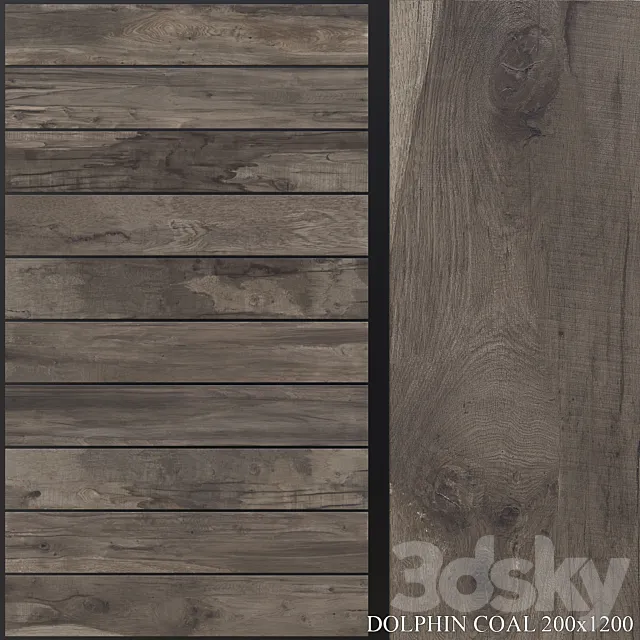 ABK Dolphin Coal 200×1200 3D Model ABK Dolphin Coal 200×1200 3D Model