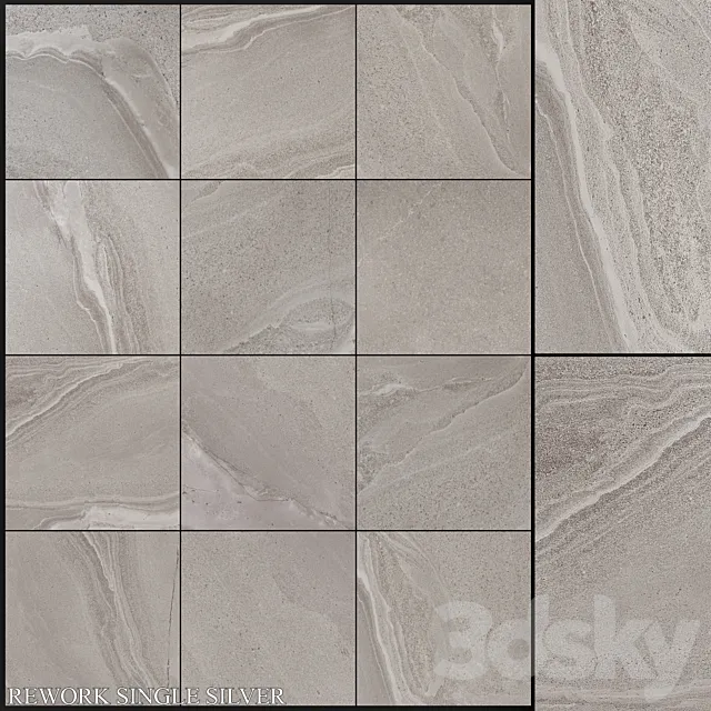 ABK ReWork Single Silver 3D Model