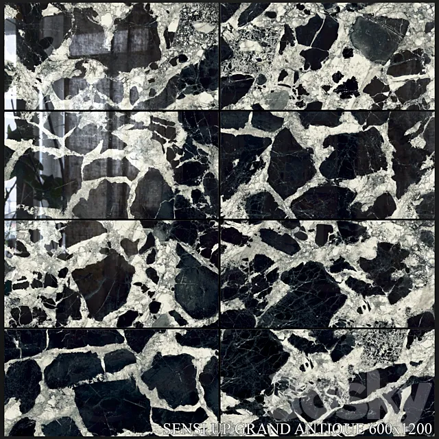 ABK Sensi Up Grand Antique 600×1200 3D Model