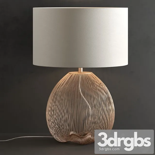 Abree table lamp 3D Model Download